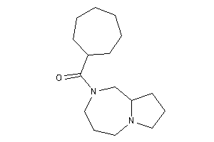 1,3,4,5,7,8,9,9a-octahydropyrrolo[1,2-a][1,4]diazepin-2-yl(cycloheptyl)methanone