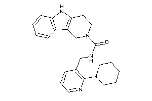 N-[(2-piperidino-3-pyridyl)methyl]-1,3,4,5-tetrahydropyrido[4,3-b]indole-2-carboxamide