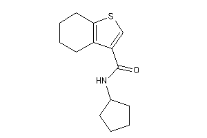 N-cyclopentyl-4,5,6,7-tetrahydrobenzothiophene-3-carboxamide