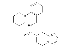 N-[(2-piperidino-3-pyridyl)methyl]-3,4-dihydro-1H-pyrrolo[1,2-a]pyrazine-2-carboxamide