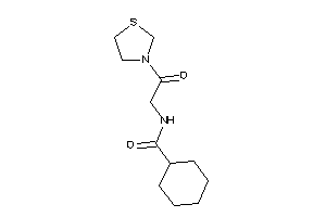 N-(2-keto-2-thiazolidin-3-yl-ethyl)cyclohexanecarboxamide