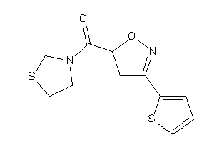 Thiazolidin-3-yl-[3-(2-thienyl)-2-isoxazolin-5-yl]methanone