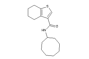 N-cyclooctyl-4,5,6,7-tetrahydrobenzothiophene-3-carboxamide