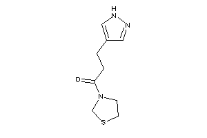 3-(1H-pyrazol-4-yl)-1-thiazolidin-3-yl-propan-1-one