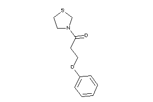 3-phenoxy-1-thiazolidin-3-yl-propan-1-one