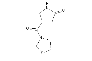 4-(thiazolidine-3-carbonyl)-2-pyrrolidone