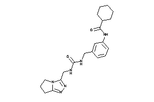 N-[3-[(6,7-dihydro-5H-pyrrolo[2,1-c][1,2,4]triazol-3-ylmethylcarbamoylamino)methyl]phenyl]cyclohexanecarboxamide