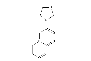 1-(2-keto-2-thiazolidin-3-yl-ethyl)-2-pyridone