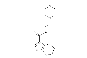 N-(2-morpholinoethyl)-4,5,6,7-tetrahydrobenzothiophene-3-carboxamide