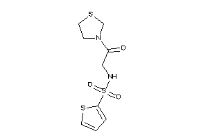 N-(2-keto-2-thiazolidin-3-yl-ethyl)thiophene-2-sulfonamide