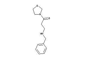 3-(benzylamino)-1-thiazolidin-3-yl-propan-1-one