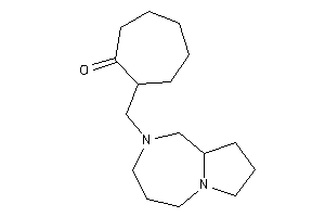 2-(1,3,4,5,7,8,9,9a-octahydropyrrolo[1,2-a][1,4]diazepin-2-ylmethyl)cycloheptanone