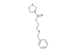 4-benzoxy-1-thiazolidin-3-yl-butan-1-one