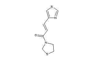 1-thiazolidin-3-yl-3-thiazol-4-yl-prop-2-en-1-one