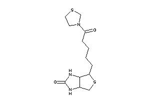 6-(5-keto-5-thiazolidin-3-yl-pentyl)-1,3,3a,4,6,6a-hexahydrothieno[3,4-d]imidazol-2-one