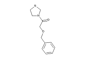 2-benzoxy-1-thiazolidin-3-yl-ethanone