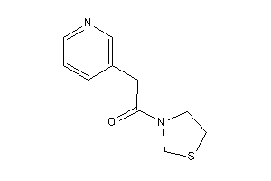 2-(3-pyridyl)-1-thiazolidin-3-yl-ethanone