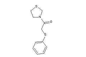 2-(phenylthio)-1-thiazolidin-3-yl-ethanone