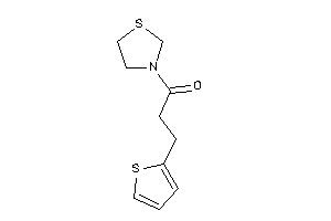 1-thiazolidin-3-yl-3-(2-thienyl)propan-1-one