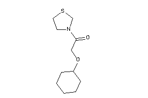 2-(cyclohexoxy)-1-thiazolidin-3-yl-ethanone