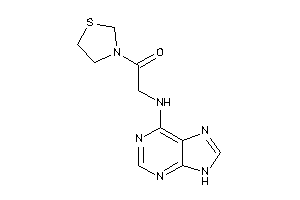 Image of 2-(9H-purin-6-ylamino)-1-thiazolidin-3-yl-ethanone