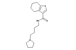 N-(4-pyrrolidinobutyl)-4,5,6,7-tetrahydrobenzothiophene-3-carboxamide