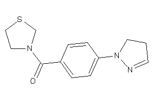 [4-(2-pyrazolin-1-yl)phenyl]-thiazolidin-3-yl-methanone