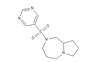 2-(5-pyrimidylsulfonyl)-1,3,4,5,7,8,9,9a-octahydropyrrolo[1,2-a][1,4]diazepine