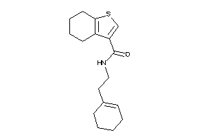 N-(2-cyclohexen-1-ylethyl)-4,5,6,7-tetrahydrobenzothiophene-3-carboxamide