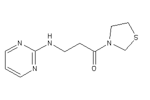 3-(2-pyrimidylamino)-1-thiazolidin-3-yl-propan-1-one