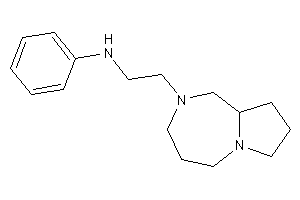 2-(1,3,4,5,7,8,9,9a-octahydropyrrolo[1,2-a][1,4]diazepin-2-yl)ethyl-phenyl-amine