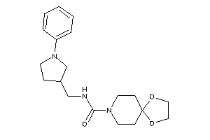 N-[(1-phenylpyrrolidin-3-yl)methyl]-1,4-dioxa-8-azaspiro[4.5]decane-8-carboxamide