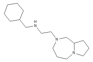 2-(1,3,4,5,7,8,9,9a-octahydropyrrolo[1,2-a][1,4]diazepin-2-yl)ethyl-(cyclohexylmethyl)amine