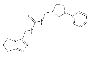 1-(6,7-dihydro-5H-pyrrolo[2,1-c][1,2,4]triazol-3-ylmethyl)-3-[(1-phenylpyrrolidin-3-yl)methyl]urea