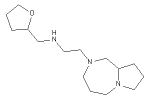 2-(1,3,4,5,7,8,9,9a-octahydropyrrolo[1,2-a][1,4]diazepin-2-yl)ethyl-(tetrahydrofurfuryl)amine