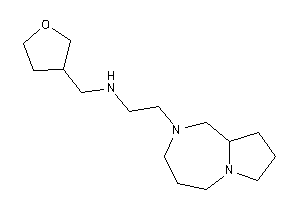 2-(1,3,4,5,7,8,9,9a-octahydropyrrolo[1,2-a][1,4]diazepin-2-yl)ethyl-(tetrahydrofuran-3-ylmethyl)amine