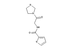 N-(2-keto-2-thiazolidin-3-yl-ethyl)thiophene-2-carboxamide