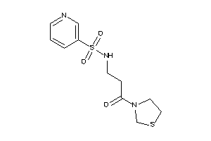 N-(3-keto-3-thiazolidin-3-yl-propyl)pyridine-3-sulfonamide