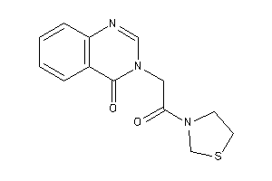 3-(2-keto-2-thiazolidin-3-yl-ethyl)quinazolin-4-one