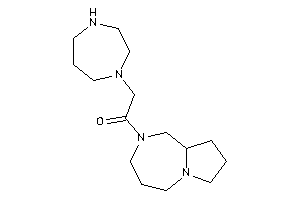 1-(1,3,4,5,7,8,9,9a-octahydropyrrolo[1,2-a][1,4]diazepin-2-yl)-2-(1,4-diazepan-1-yl)ethanone