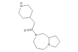 1-(1,3,4,5,7,8,9,9a-octahydropyrrolo[1,2-a][1,4]diazepin-2-yl)-2-(4-piperidyl)ethanone