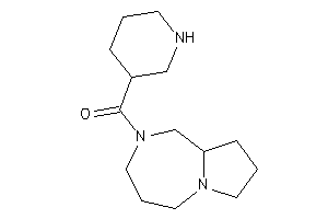 1,3,4,5,7,8,9,9a-octahydropyrrolo[1,2-a][1,4]diazepin-2-yl(3-piperidyl)methanone