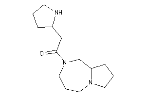 1-(1,3,4,5,7,8,9,9a-octahydropyrrolo[1,2-a][1,4]diazepin-2-yl)-2-pyrrolidin-2-yl-ethanone