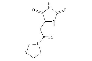 5-(2-keto-2-thiazolidin-3-yl-ethyl)hydantoin