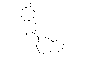 1-(1,3,4,5,7,8,9,9a-octahydropyrrolo[1,2-a][1,4]diazepin-2-yl)-2-(3-piperidyl)ethanone