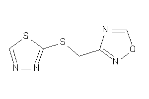 3-[(1,3,4-thiadiazol-2-ylthio)methyl]-1,2,4-oxadiazole