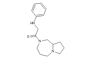 2-anilino-1-(1,3,4,5,7,8,9,9a-octahydropyrrolo[1,2-a][1,4]diazepin-2-yl)ethanone