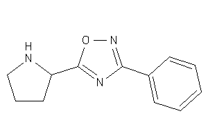 Image of 3-phenyl-5-pyrrolidin-2-yl-1,2,4-oxadiazole