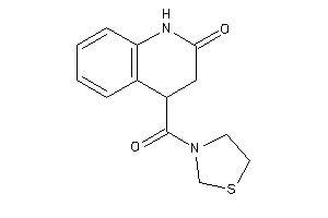 4-(thiazolidine-3-carbonyl)-3,4-dihydrocarbostyril