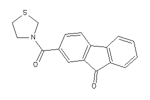 2-(thiazolidine-3-carbonyl)fluoren-9-one